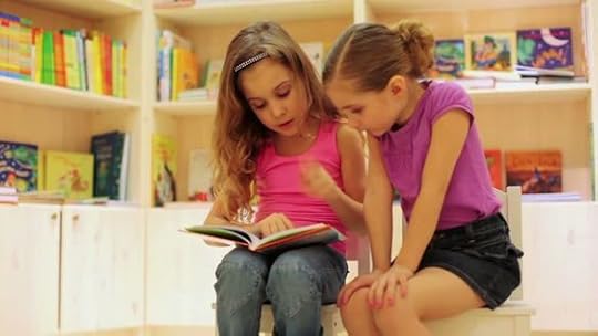two little girls in a book store - Google Search
