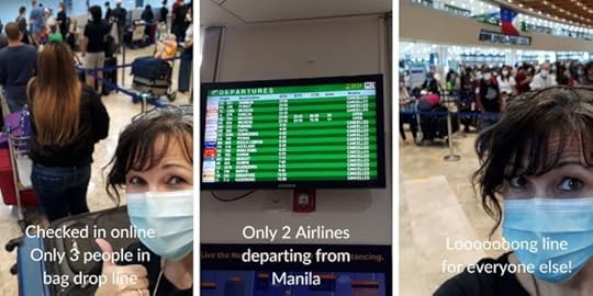 Facemasks and lipstick