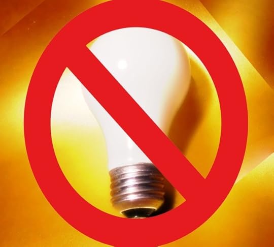 No good ideas? Bummer. A photo of a light bulb with a circle and a slash over it.