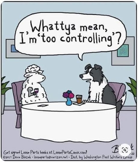 What do you mean I'm too controllling