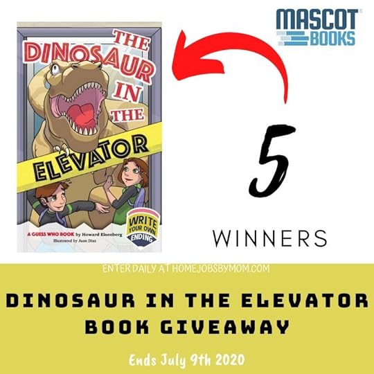 Dinosaur in the Elevator Book Giveaway