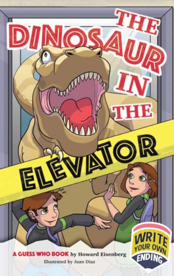 dinosaur in the elevator book