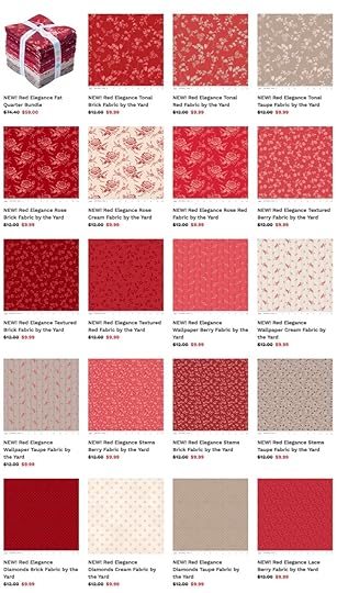 Shop Red Elegance Fabrics by Nancy Zieman Productions available at ShopNZP.com