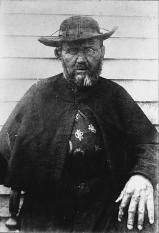 Father Damien in Molokai