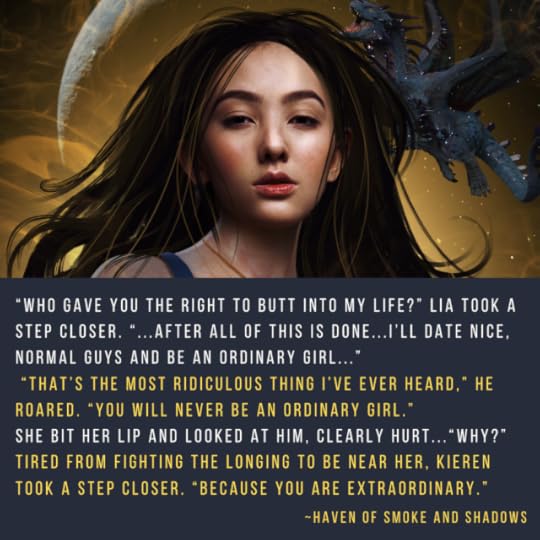 Best YA Diverse Fantasy Quotes- Haven of Smoke and Shadows Ginger Li