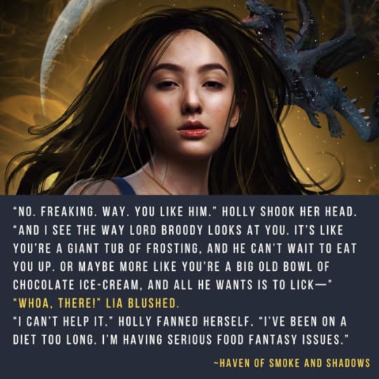 Best YA Diverse Fantasy Quotes- Haven of Smoke and Shadows Ginger Li