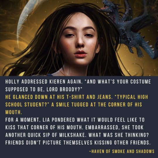 Best YA Diverse Fantasy Quotes- Haven of Smoke and Shadows Ginger Li