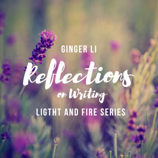 Ginger Li- Reflections on writing Haven of Smoke and Shadows- Book 3 in the Light and Fire Series (YA Romantic Portal Fantasy)