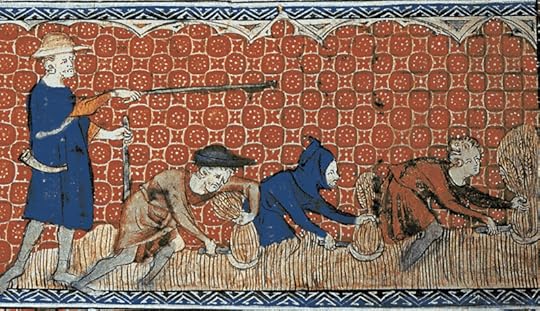 Reeve and serfs