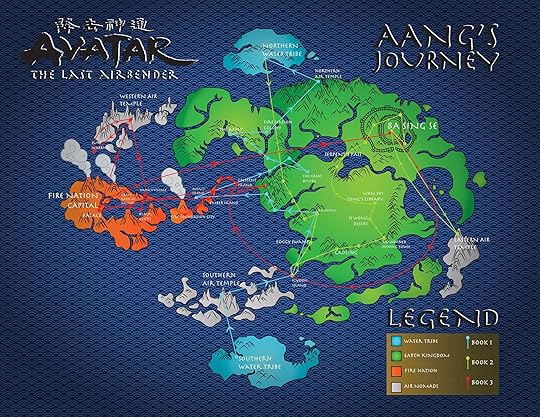 The map of that World. It follows dot for dot with every episode ...