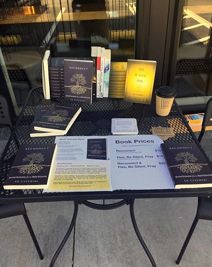 Ed's outdoor sales table