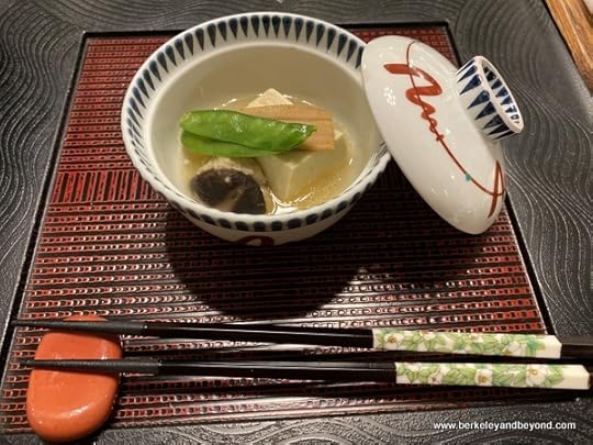 soup at Hotel Jogakura in Amori, Japan