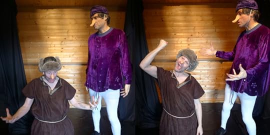 Theatre is Dead rehearsal for stage version