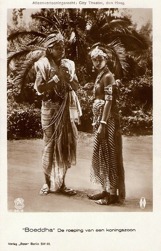 Seeta Devi and Himansu Rai in Prem Sanyas (or Die Leuchte Asiens, 1925).