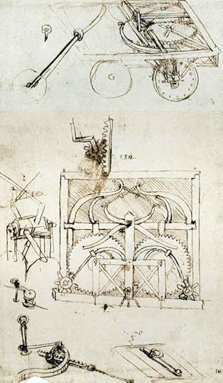 Leonardo Cart Drawing