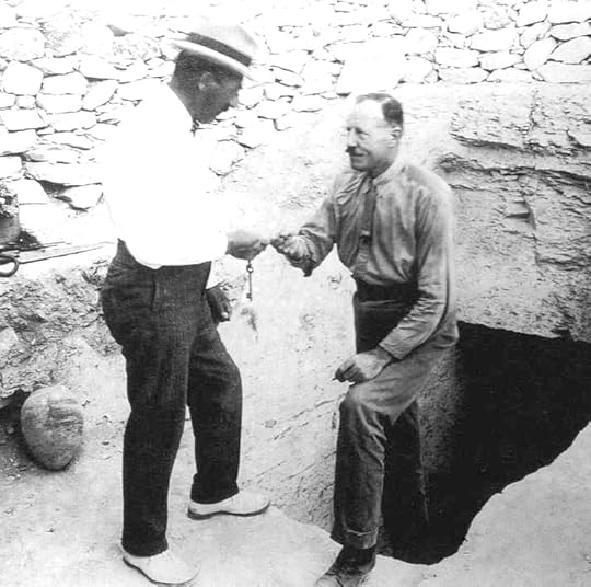 Howard Carter and Lord Carnarvon 1922