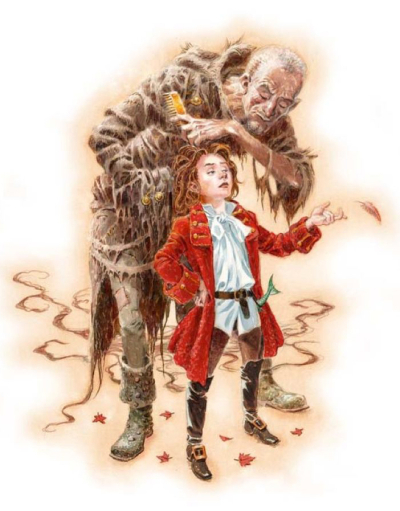 Peter Pan in Scarlet by David Wyatt