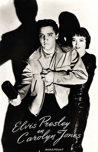 Elvis Presley and Carolyn Jones in King Creole (1958)