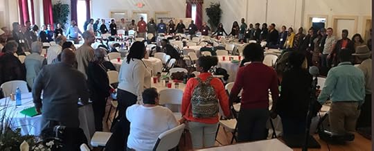 NC Environmental Justice Network Summit closing circle 2019