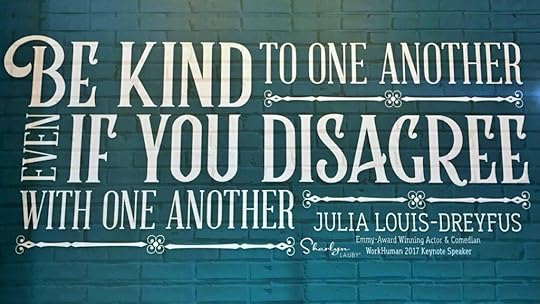 be kind to one another when delivering bad news