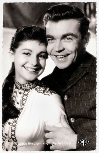 Johanna von Koczian and Claus Biederstaedt in Peterburger Nächte (1958)