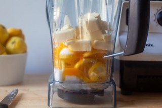 lemon, butter, yolks, sugar