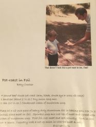 Boy and a fish, family recipe