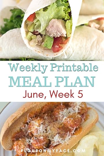 June Meal Plan Week 5 Featured image