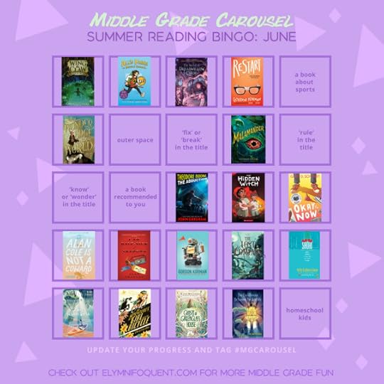 CJs Bingo Board, June 2020