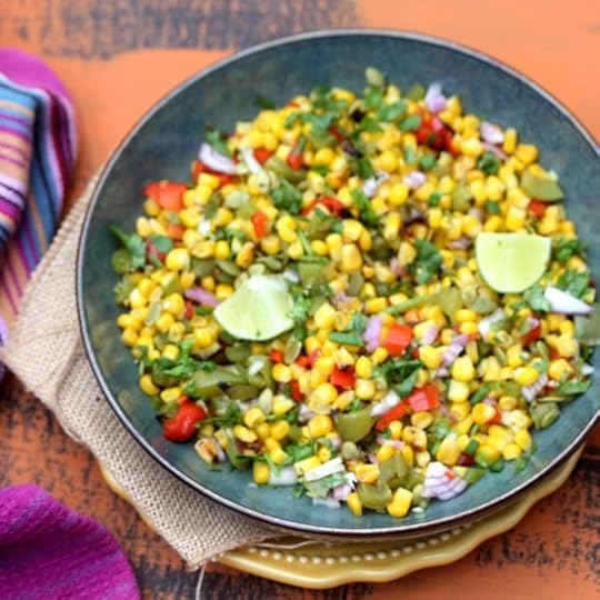 Roasted Corn Chaat