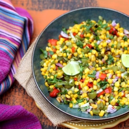 Roasted Corn Chaat