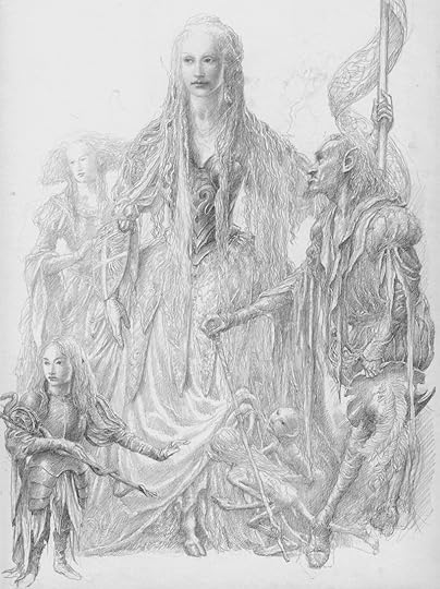 The Fairy Court by Alan Lee