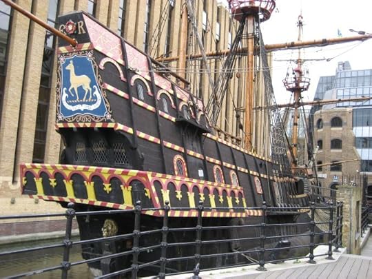 Replica of the Golden Hinde
