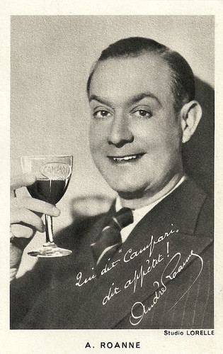 André Roanne. publicity for Campari