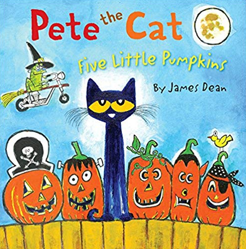 Pete the Cat - Five Little Pumpkins book cover