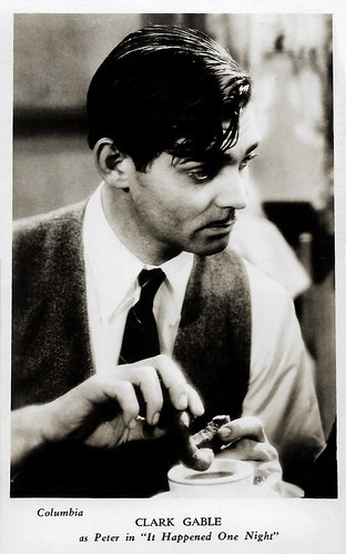 Clark Gable in It Happened One Night (1934)