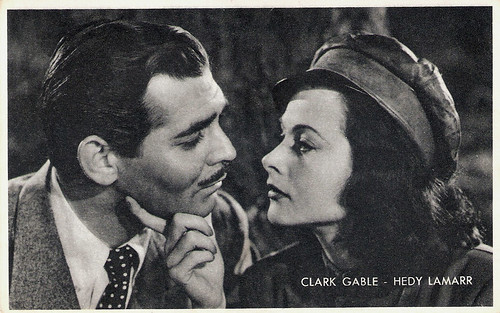Hedy Lamarr and Clark Gable in Comrade X