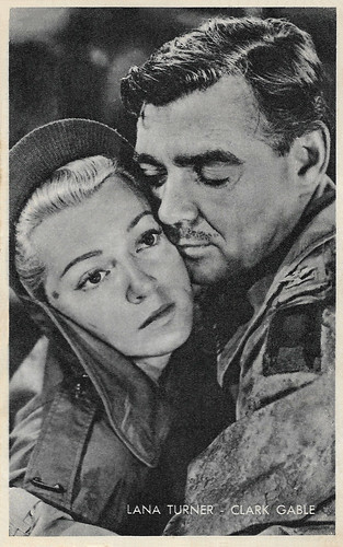 Lana Turner and Clark Gable in Homecoming (1948)