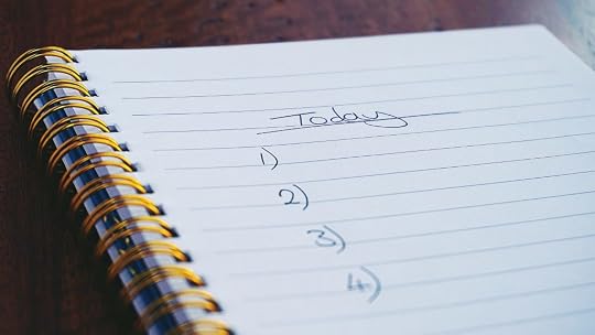 List representing the process of tracking your progress