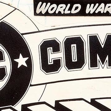 Detail of DC Comics Presents logo