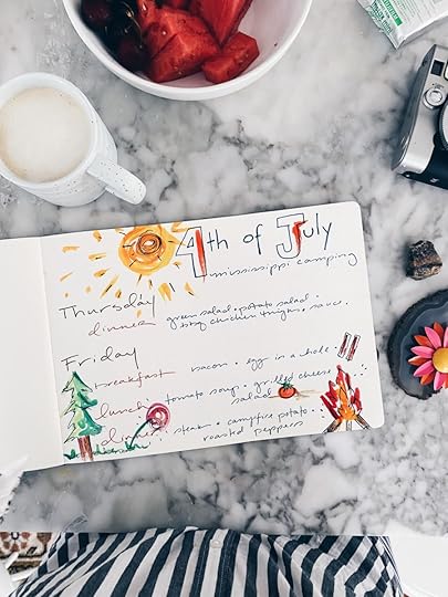 My 4th of July Camping Menu