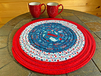 Patriotic Table Topper Sewing Tutorial at the Nancy Zieman Productions Blog