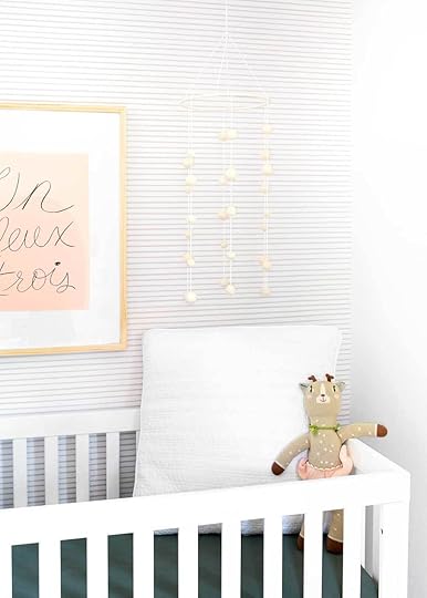 Linden's room with mobile from The Faux Martha