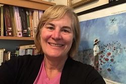 author interview, books, bookshelves