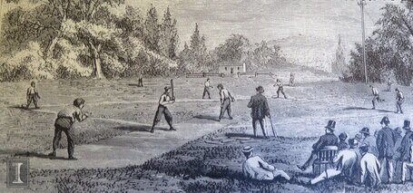 The first Amateur Era baseball clubs that we know anything about played in New York City, Brooklyn and other eastern cities in the 1840s and 1850s. Nearly all of their members were white and American-born.