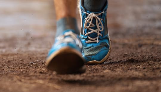 image of shoes walking