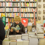 Bookstore Kid reading