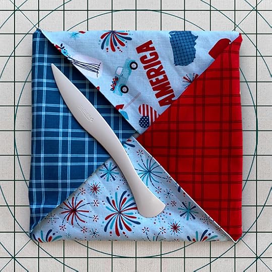Patriotic Folded Hot Pad Sewing Tutorial at Nancy Zieman Productions Blog