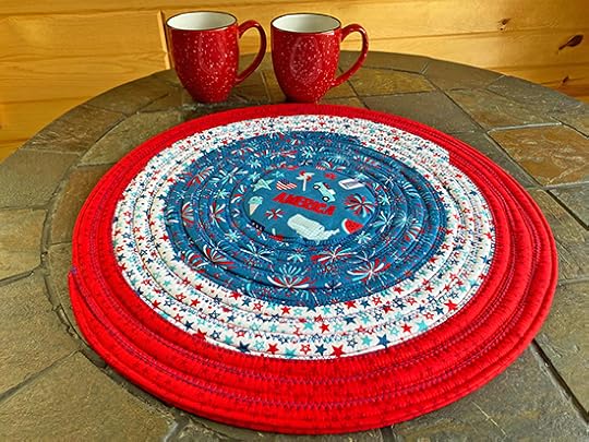 Patriotic Table Topper Sewing Tutorial at Nancy Zieman Productions Blog