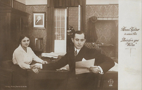 Bruno Kastner and Hanni Weisse in Zwischen zwei Welten (1919)
